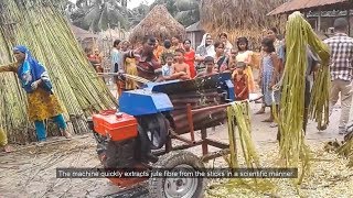 Mechanised Jute Processing and its Prospects (with subtitle)