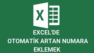 Excel'de Otomatik Artan Numara Eklemek