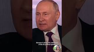 Vladimir Putin talks about Donald Trump #ytangan #short #shorts #vladimirputin #donaldtrump #putin