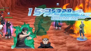 Naruto Online DE Sage World Battlefield - Shisui Full Breakthrough Pain Six Paths Team