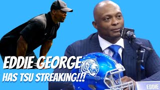 TSU TIGERS& EDDIE GEORGE ARE STREAKING!! HE DESERVES  HIS🌹🌹 #TSU #EDDIEGEORGE #HBCU #OVC