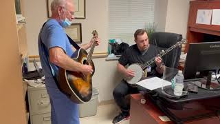 Dr. Willis and Dr. Bryant bluegrass jam session