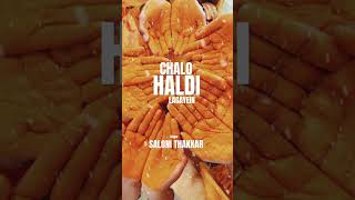 Chalo #haldi lagayein 🙌❤️🌹 #weddingsong #salonithakkar