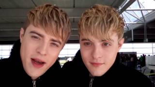 Jedward Boarding a Flight!