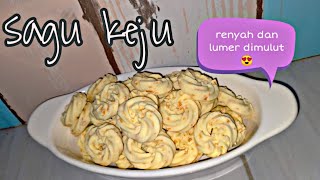 RESEP SAGU KEJU RENYAH DAN LUMER