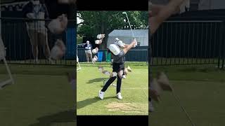 Tommy Fleetwood　Swing SLOWMOTION  トミー・フリートウッド　スイング　スローモーション　#shorts #golf #シャローイング