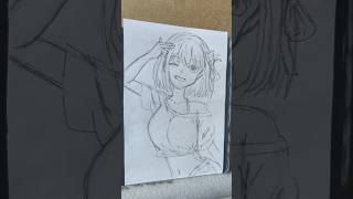 Sketching Chisato Nishikigi!