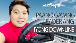 PAANO GAWING LEADER ANG DOWNLINE by COACHJHAPZ