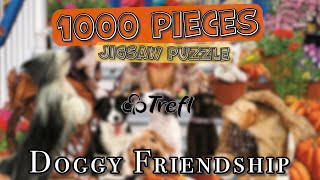 Time Lapse Puzzle Doggy Friendship 1000 Pieces | Trefl Wood