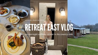 RETREAT EAST VLOG - MY UPDATED SKIN CARE ROUTINE | Georgia Louise Jefferies