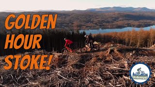 Golden Hour in The Lake District - MTB Drone