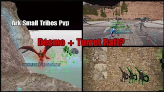 Ark Small Tribes Official PS5 Pvp | Desmo turret raft OP!?