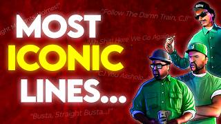 The MOST ICONIC LINES In GTA San Andreas | Best Moments & Quotes