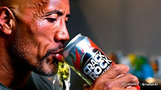 The Rock's Crack Rock Energy Drink AI 2024