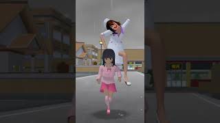 Cici Kecil Melihat Monster David cr:‪@seventosix76‬ Sakura school simulator part 3 #shorts #trending