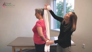 Post-Mastectomy Physical Therapy: Towel Exercise