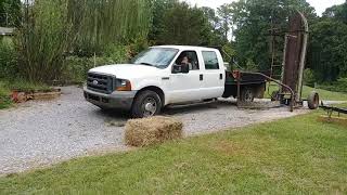 Baler loader