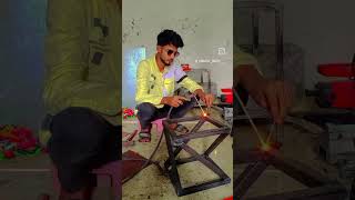 Table Welding👀👇#shorts#welding#stickwelding #youtubeshorts#table #weldingtricks