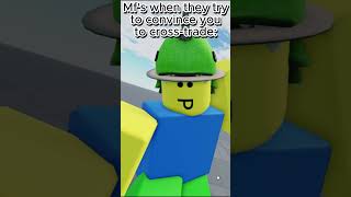 Cross-traders be like:  #creaturesofsonariaroblox #roblox