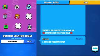 AMONG US BUT IN BRAWL STARS | LEON IMPOSTOR