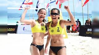 Rondina and Pons defeat japan 21-14 21-8