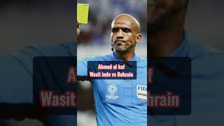 Wasit indo vs Bahrain #bola01 #beritabola #timnasindonesia