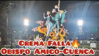 FIN DE FALLAS 2024. Crema de la Falla Obispo Amigo-Cuenca🔥