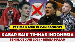 DILUAR DUGAAN!! Elkan Keluar dari Timnas ?? Verdonk Bisa Tampil Lawan Irak? 🔴 Berita Timnas Hari Ini