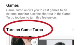 redmi A2 mein game space kaise use Karen , how to on game Turbo