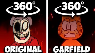 360º VR Fnf Twiddlefinger Original vs Garfield