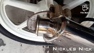 Honda Sonic 125 Endurance Exhaust,knalpot Endurance Honda Nova Sonic 125