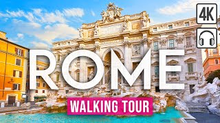 Rome 4K Walking Tour - With Captions [4K/60fps]