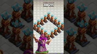 Max Hidden Tesla vs Heros👑 #viral #coc #clashofclans #coctrend #ytshorts