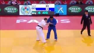 Varlam Liparteliani (GEO) vs Shahin Gahramanov (AZE) -90kg Judo Grand Slam Paris 2013