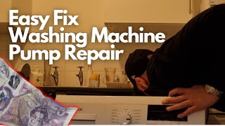 How To Drain Washing Machine (Crazy find)