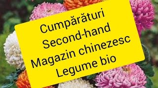 Cumpărături Second-hand❤️magazin chinezesc ❤️legume bio❤️