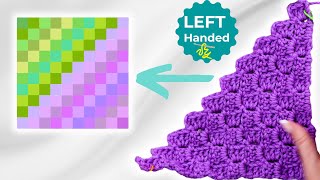 How to Decrease into a Square in C2C Left Handed!