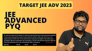 Solve this JEE Advanced tricky question | Units and measurements | Target JEE Advanced 2023