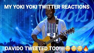 My Yoki Yoki has taken twitter by storm||Twitter Positive reactions||SA Idols 2020||Davido tweeted||