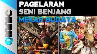 RAJAWALINYA BERGOYANG SEMUA DI ACARA BENJANG MEKAR BUDAYA DI PALEDANG