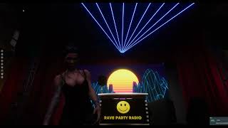 Dance Scene at Rave Party Radio Club in Sansar. Feat #ZooBrazilObsession #Pastil #retrometallic