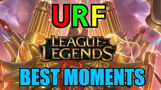 URF BEST MOMENTS - League of Legends