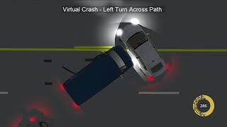 Virtual Crash   Left Turn Across Path