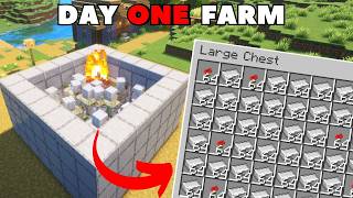 Easiest Iron Farm for 1.21 (No Boats or Minecarts) 2024