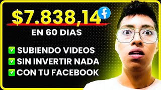 Cómo GANAR DINERO con FACEBOOK Publicando Videos 2024 (Esto me pagaron)