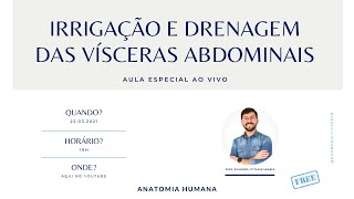 Irrigação e drenagem das vísceras abdominais - Aula especial