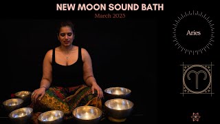 New Moon in Aries Sound Bath March 2023