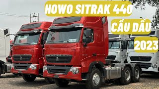 Xe Đầu Kéo Howo SITRAK 440 Cầu Dầu  - Hàng Mới Cập Bến Bãi