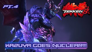 Kazuya Wants to be Perfect Cell so Bad | Tekken 8 Story Mode Playthrough Part 4