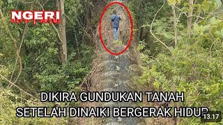 NGERI.❗Detik² ular bertapa bergerak hidup saat di naiki.